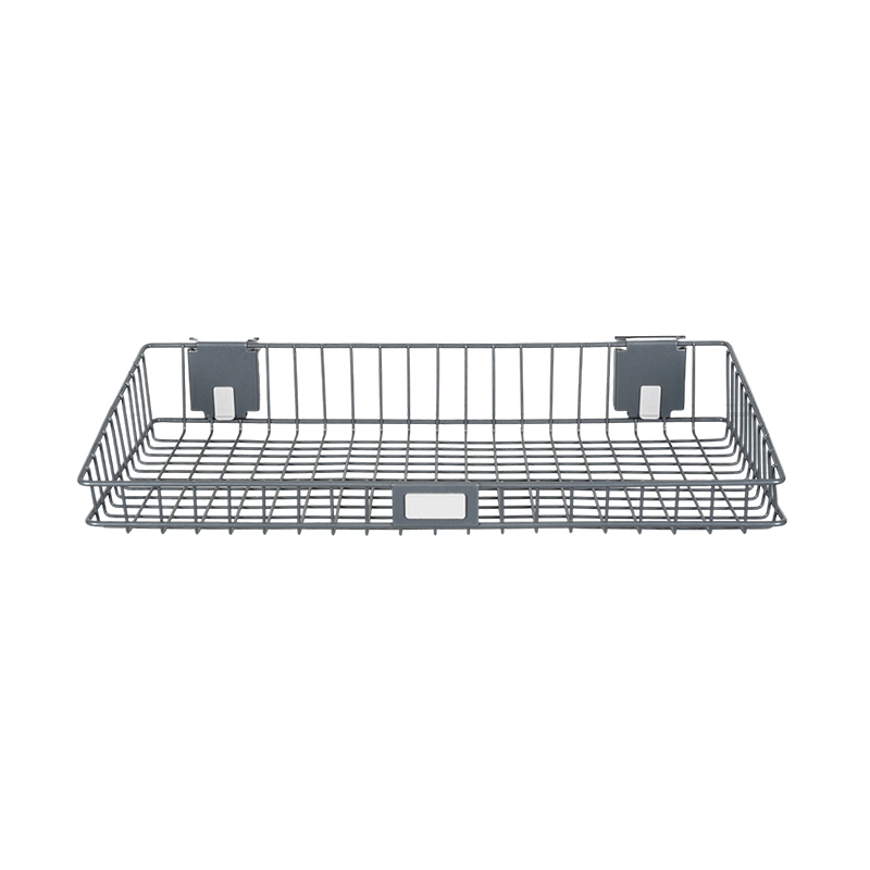 Cesta poco profunda para panel ranurado